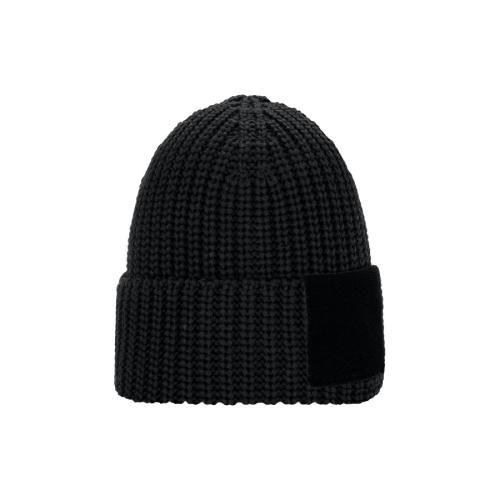 Preview: P.A.C. DIY Pat Beanie Blank - black