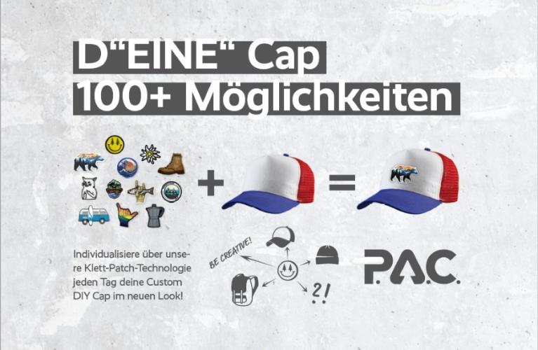 Preview: P.A.C. DIY Pat Beanie Blank - black