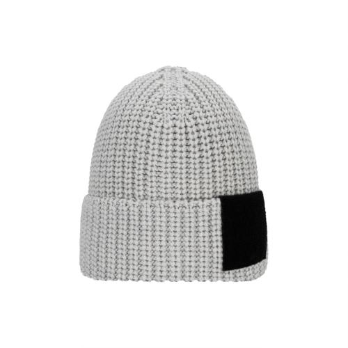 Preview: P.A.C. DIY Pat Beanie Blank - grey melange