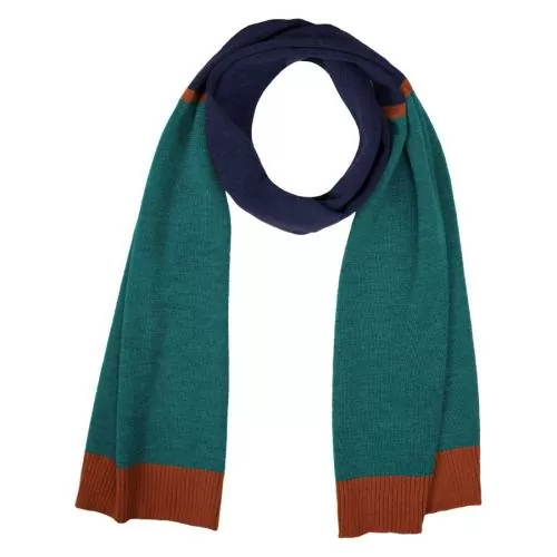 P.A.C. Balua Scarf - rust/petrol