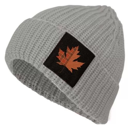 P.A.C. DIY Pat Beanie - grey - autumn leaf