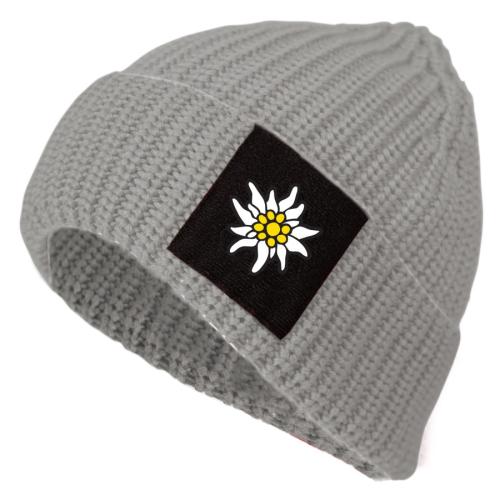 Preview: P.A.C. DIY Pat Beanie - grey - edelweisse