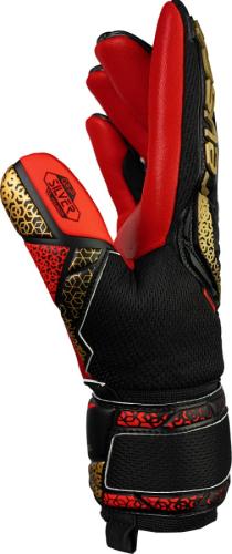 Preview: Reusch Attrakt Freegel Silver Junior - black/gold/fiery red