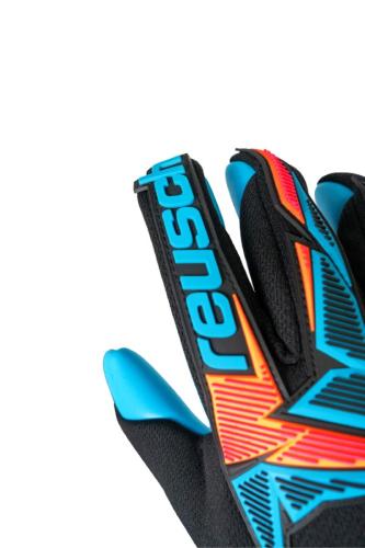 Preview: Reusch Attrakt Freegel Aqua - black/shocking orange/aqua blue