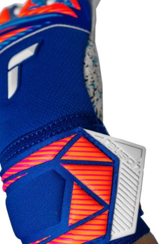 Reusch Attrakt Fusion NC - sharp blue/white/shocking orange