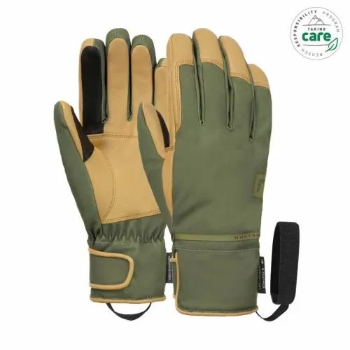 Reusch Scout R-TEX ECO TOUCH- TOUCH-TEC - burnt olive/camel