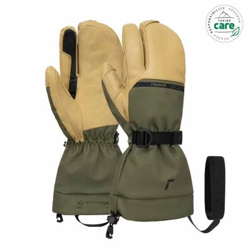 Reusch Discovery GORE-TEX Lobster - burnt olive/camel