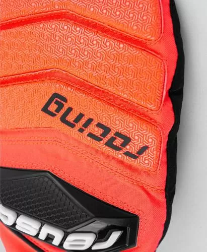 Reusch Worldcup Warrior R-TEX® XT Mitten - black/fluo red