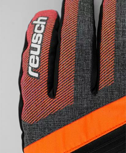 Reusch Duke R-TEX XT JR - blk/blk mel/s.ora
