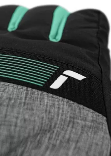 Reusch Flash GORE-TEX Junior - blk mel/blk/cabba
