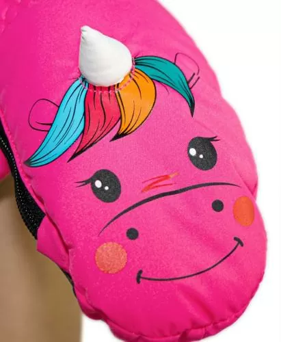 Reusch Sweety Mitten - pink unicorn