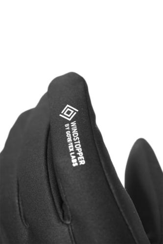 Preview: Reusch Versa WINDSTOPPER® TOUCH-TEC - black/silver
