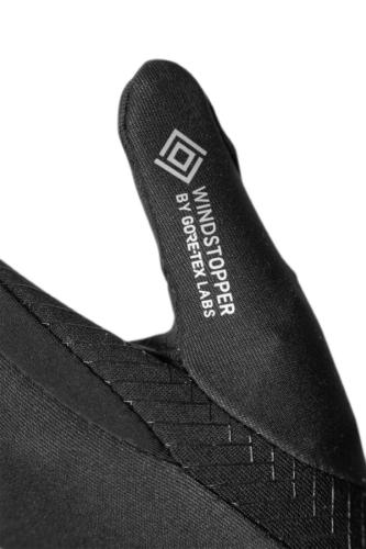 Preview: Reusch Karayel WINDSTOPPER® TOUCH-TEC Junior - black/silver