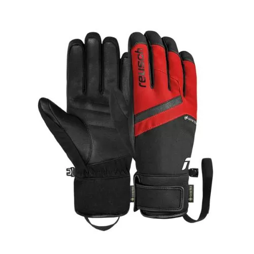 Reusch Booster GORE-TEX - black/tango red