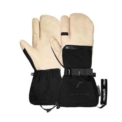 Preview: Reusch Duality R-WOOL Lobster - tan/black