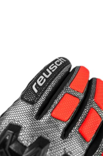 Preview: Reusch Worldcup Warrior R-TEX® XT - black/silver/fluo red