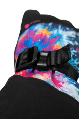 Preview: Reusch Andrea R-TEX® XT Junior - black/multicolour snowflake