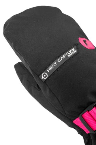 Preview: Reusch Karl R-TEX® XT Junior Mitten - black/pink glo