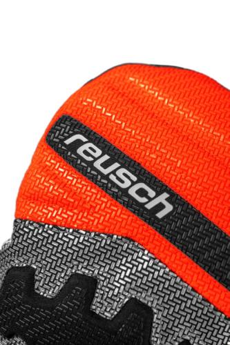 Preview: Reusch Worldcup Warrior Prime R-TEX® XT Junior Mitten - black/silver/fluo red