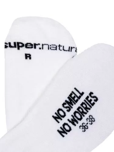 SN Super Natural SN INVISIBLE SOCKS - fresh white