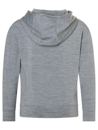 Preview: SN Super Natural K SKI BUNNY HOODIE - cashmere grey melange/various