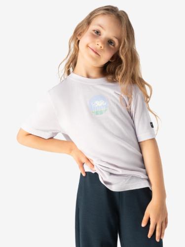 Preview: SN Super Natural K TULIPS TEE - orchid ice/various