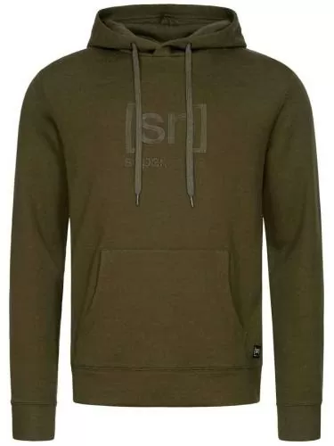 SN Super Natural M SIGNATURE HOODIE - OlivNigh/OlivNigh