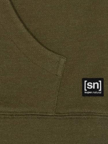 SN Super Natural M SIGNATURE HOODIE - OlivNigh/OlivNigh