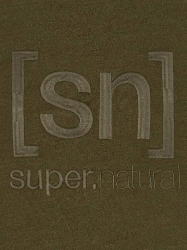 Preview: SN Super Natural M SIGNATURE HOODIE - olive night/olive night