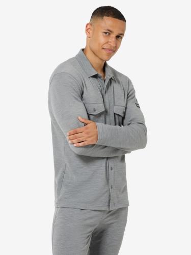SN Super Natural M ADVENTURE SHIRT - cashmere grey melange