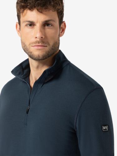 Preview: SN Super Natural M TUNDRA175 ZIP 1/4 - blueberry