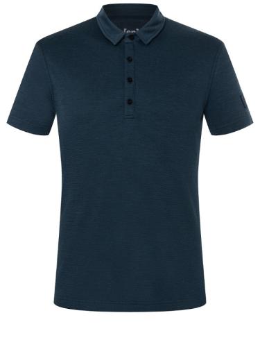 Preview: SN Super Natural M POLO BIO SHIRT - blueberry