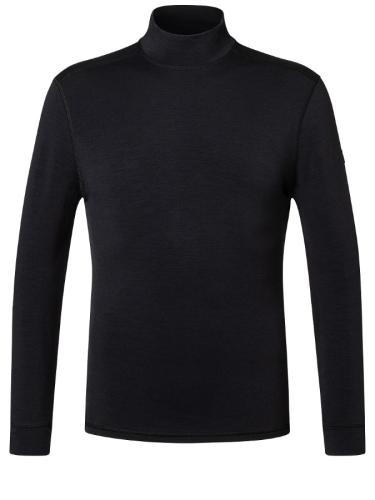 Preview: SN Super Natural M HOT 6 PACK TURTLENECK - jet black