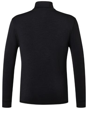 Preview: SN Super Natural M HOT 6 PACK TURTLENECK - jet black