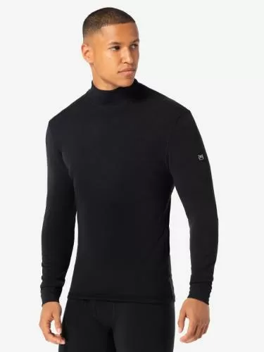 SN Super Natural M HOT 6 PACK TURTLENECK - jet black