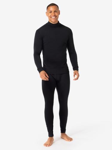 Preview: SN Super Natural M HOT 6 PACK TURTLENECK - jet black