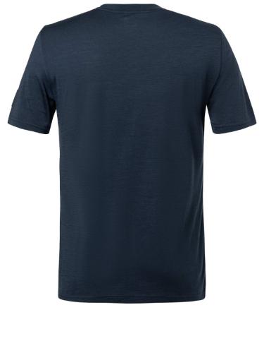 Preview: SN Super Natural M CASUAL RIB BIO J TEE - blueberry