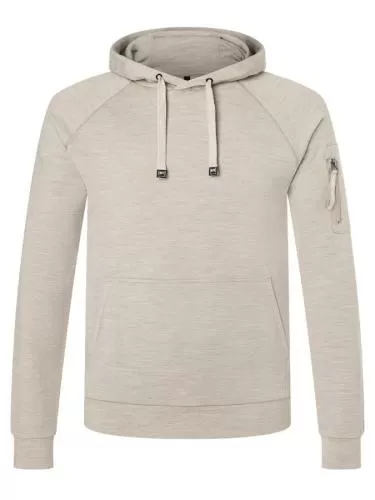 SN Super Natural M FAVOURITE POCKET HOODIE - vintage khaki melange