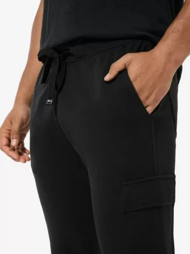 SN Super Natural M SOLUTION DWR PANTS - jet black