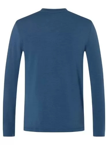 SN Super Natural M SUPER MOUNTAIN BRUSH LS - ocean blue/various