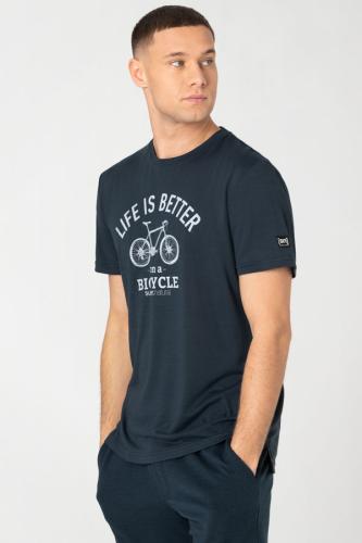 Preview: SN Super Natural M BETTER BIKE TEE - blueberry/vapor grey