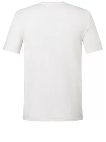 SN Super Natural M BANDANA BIO J TEE - fresh white/turbulence blue/flint stone