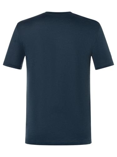 Preview: SN Super Natural M TEABAG WORLD TEE - blueberry/feather grey