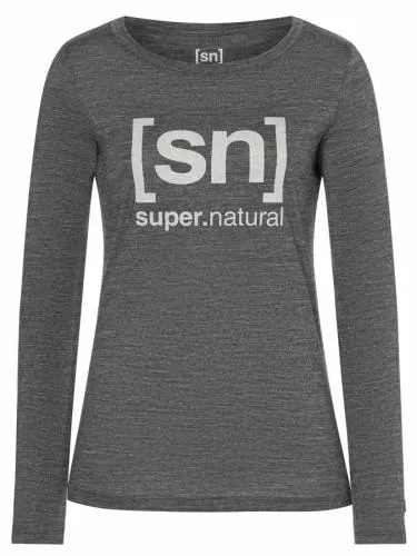 SN Super Natural W ESSENTIAL I.D. LS - CaviarMel/OystGre