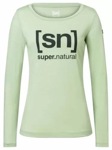SN Super Natural W ESSENTIAL I.D. LS - c green/u chic