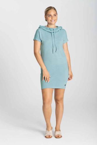 Preview: SN Super Natural W FUNNEL DRESS - cloud blue