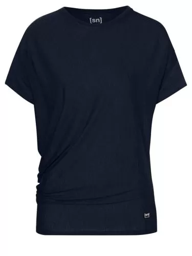 SN Super Natural W YOGA LOOSE TEE - blueberry