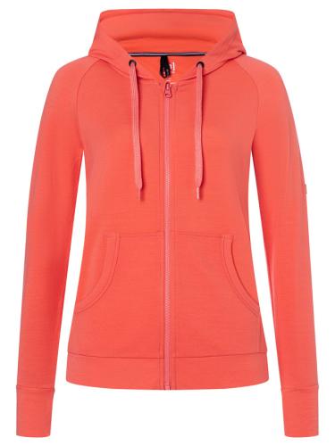 Preview: SN Super Natural W ESSENTIAL ZIP HOODIE - living coral