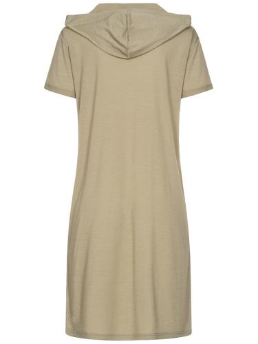 Preview: SN Super Natural W HOODED DRESS - Seneca Rock