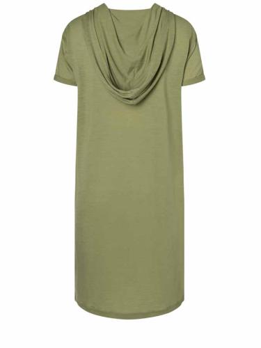 Preview: SN Super Natural W HOODED DRESS - sage